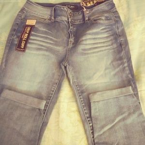 Wax jeans roll cuff size 13